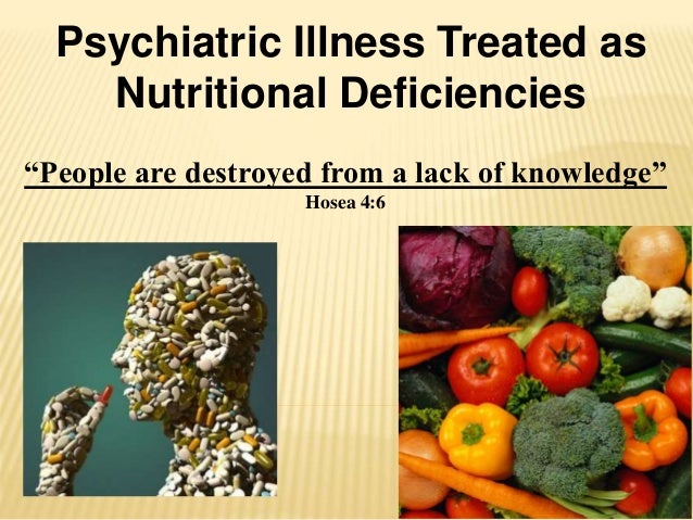 diet and mental health 9 edition