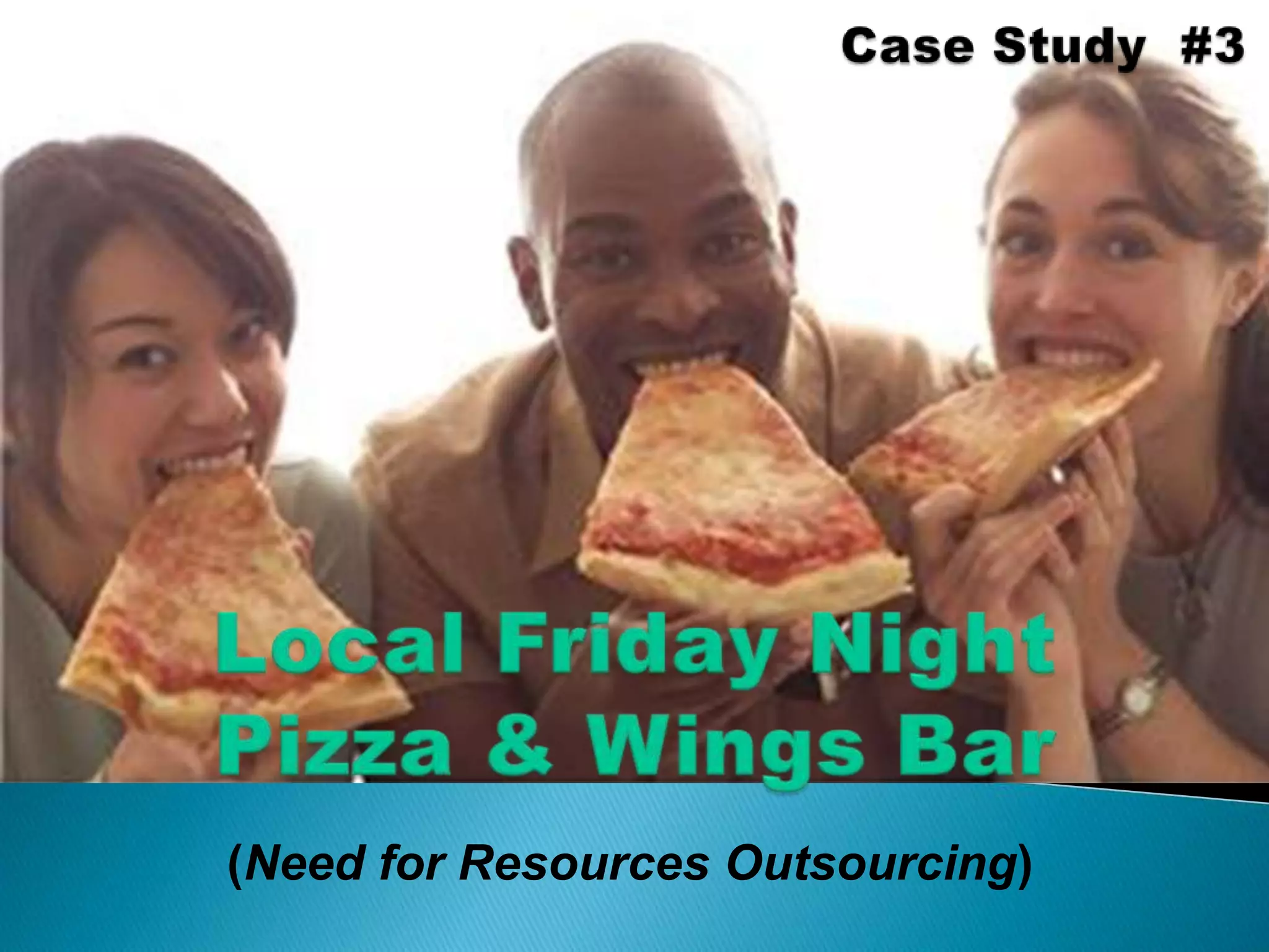 (Need for Resources Outsourcing)
 