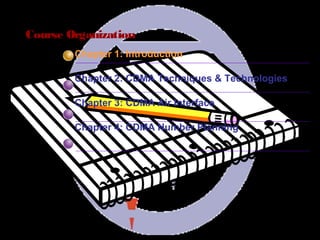 Page 3
Course Organization
Chapter 1: Introduction
Chapter 2: CDMA Techniques & Technologies
Chapter 3: CDMA Air Interface
Chapter 4: CDMA Number Planning
 