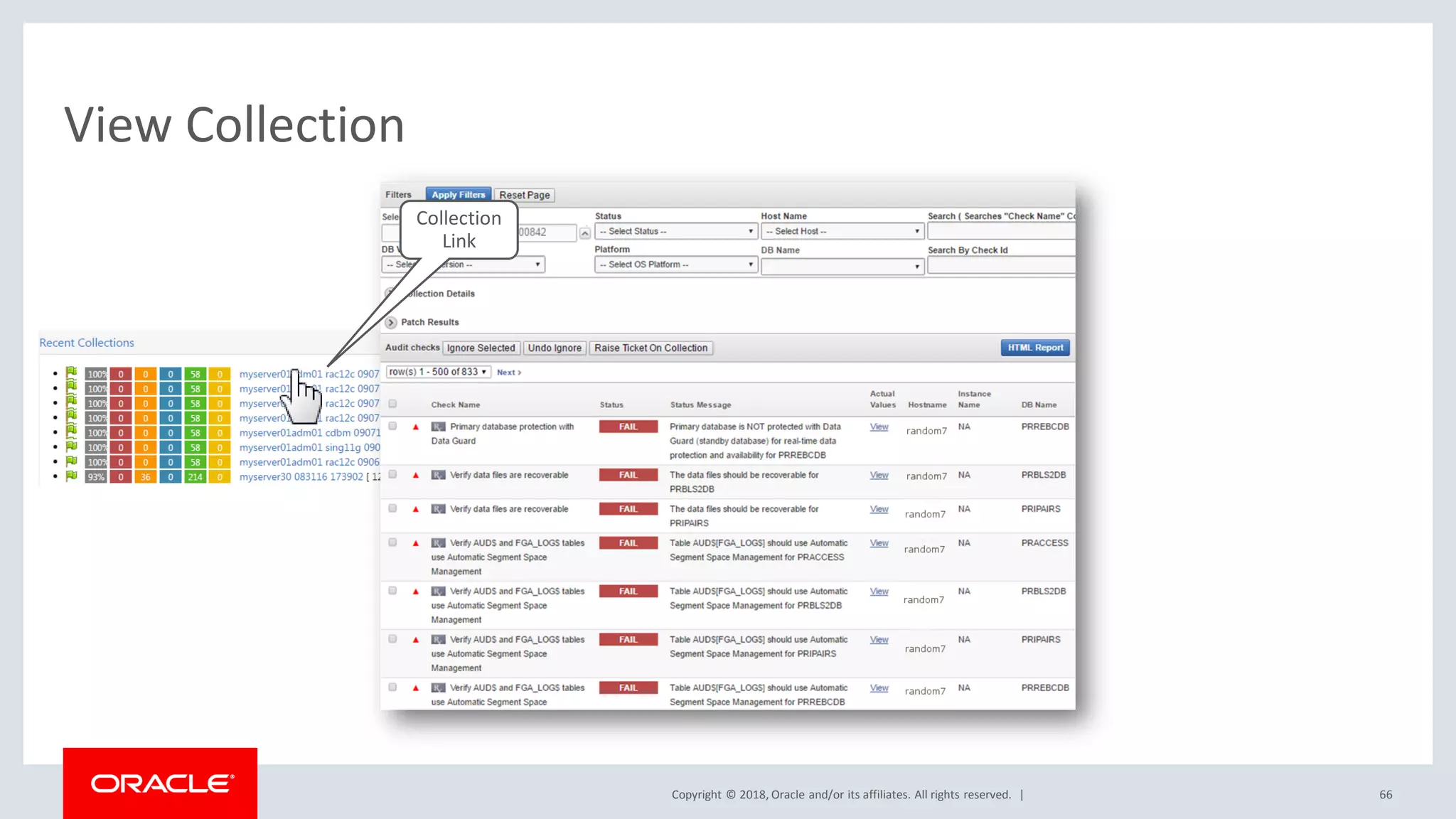 Copyright © 2018, Oracle and/or its affiliates. All rights reserved. |
View Collection
66
Collection
Link
 