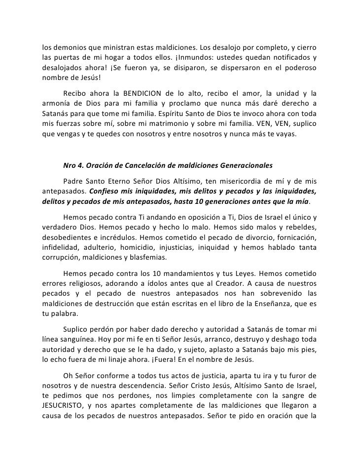 Oración De Guerra Espiritual Por Matrimonios Y Familias
