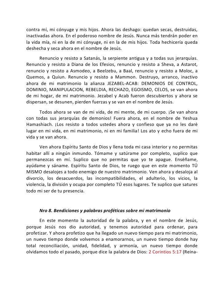 Oración De Guerra Espiritual Por Matrimonios Y Familias