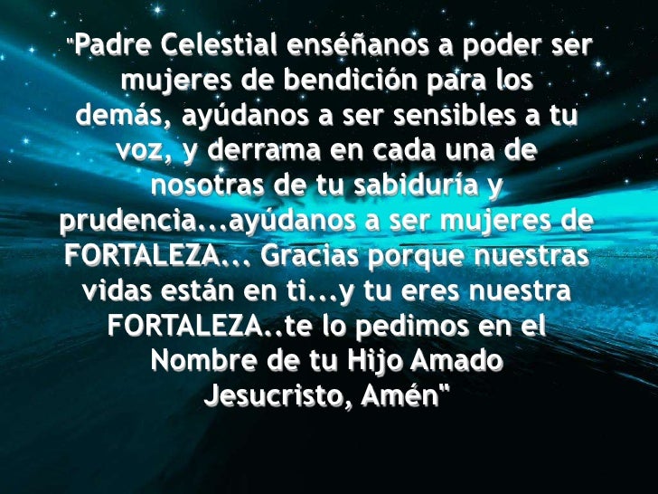 Oracion De Mujer