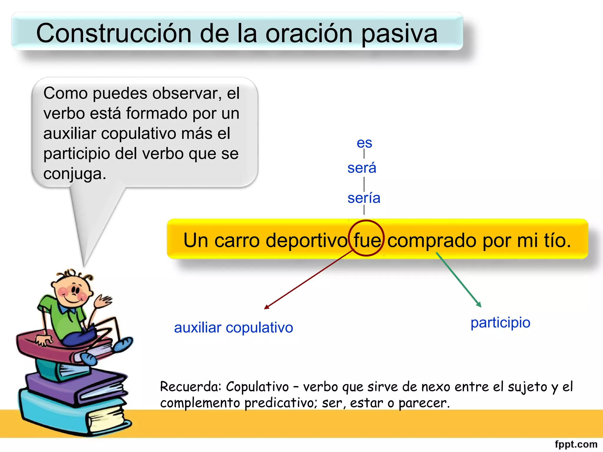 Oraciones activas y pasivas | PPT