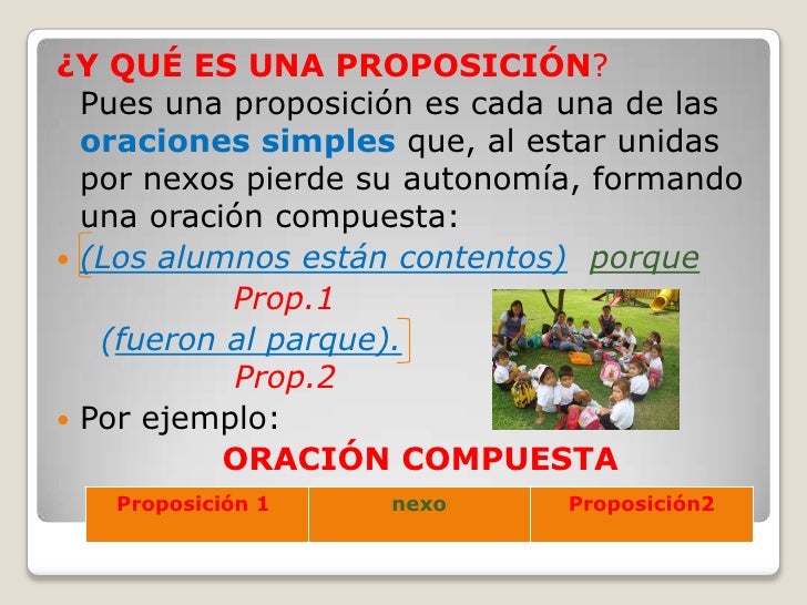 Oraciones compuestas 3°