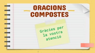 Oracions compostes coor, sub - Bat 2.0.pdf