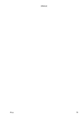 ORACLE




IFo:p            79
 