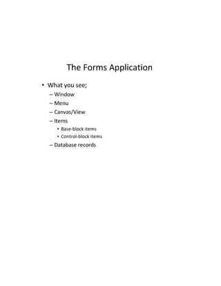 Oracle Forms Builder | DOC