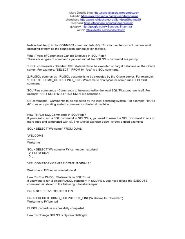 pl sql interview questions
