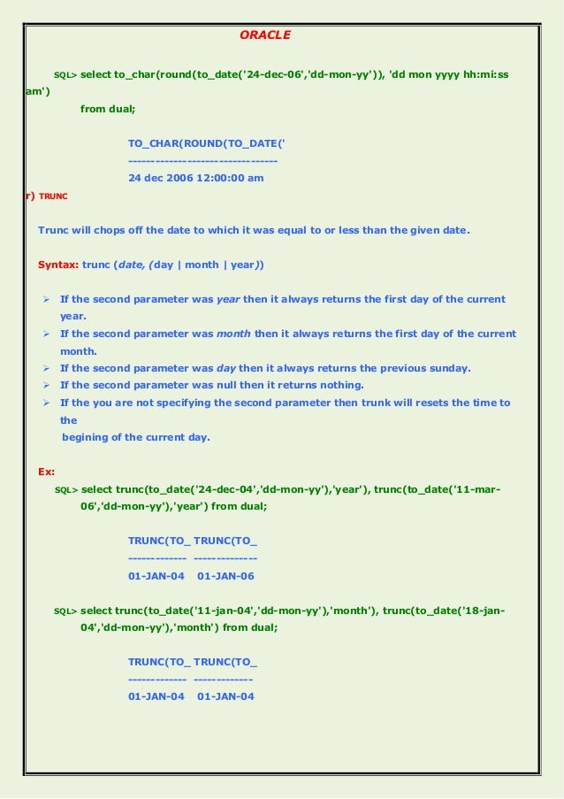 Oracle Sql Pl Sql Made Very Very Easy Happy Learning