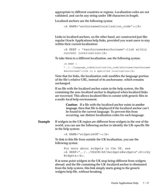 Example – Using Enscript to Print Postscript
                      In this example, the enscript command, followed by its arguments, is
                      entered in the Arguments field of the Printer Drivers window, and the
                      Driver Method would be set to Command.

                      Printer Drivers window Arguments field:

                      enscript –r –fCourier8 –B –P$PROFILES$.PRINTER $PROFILES$.FILENAME


                      The following table explains the syntax for the enscript command.

                       Syntax                      Explanation

                       –r                          Enscript argument. Rotates the printer’s output 90
                                                   degrees to print in landscape mode.

                       –fCourier8                  Enscript argument. –f selects the font, in this example
                                                   the font is Courier with a point size of 8.

                       –B                          Enscript argument. Omits page headings.

                       –P$PROFILES$.PRINTER        Enscript argument. –P precedes the name of the printer
                                                   which the output is sent to.

                                                   Concurrent manager token. $PROFILES$.PRINTER
                                                   retrieves the operating system name of the printer
                                                   associated with the request.

                       $PROFILES$.FILENAME         Concurrent manager token. $PROFILES$.FILENAME
                                                   calls out the filename of the report to be printed.
                                                   The value retrieved is the output file name, including the
                                                   path to the file.

                       Table 6 – 4 (Page 1 of 1)

                      In this example, the UNIX enscript command is entered along with two
                      of the four arguments that a concurrent manager can supply values for.
                            • Since the argument “$PROFILE$.CONC_COPIES” is not used,
                              the number of copies to be printed is set by the enscript default
                              (which is usually one).
                            • Since the argument “$PROFILE$.TITLE” is not used, the
                              concurrent manager does not provide a value for printing the
                              report title on a banner or header page.




                                                                                          Printers      6 – 25
 