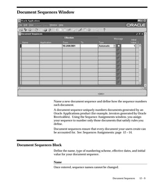 Example:
                          _push_join_union_view = TRUE


_table_scan_cost_plus_one
                          This parameter increases the cost of a full table scan by one in order to
                          eliminate ties between a full table scan on a small lookup table and the
                          cost of a unique or range index scan on the lookup table.
                          Example:
                          _table_scan_cost_plus_one = TRUE


_fast_full_scan_enabled
                          This parameter is used to disable fast full scans.
                          Example:
                          _fast_full_scan_enabled = FALSE


_ordered_nested_loop
                          When set to TRUE, this parameter reduces the cost of a nested loop
                          join/index probe when the left side of the join input is being satisfied
                          via an index or sort row source.
                          Example:
                          _ordered_nested_loop = TRUE


optimizer_percent_parallel
                          This parameter specifies the amount of parallelism to include in the
                          CBO cost function. The default is zero, and normally should not be
                          changed. It is necessary to ensure that parallel query is not included in
                          costing.
                          For more information on this parameter, see Oracle 8i Reference.
                          Example:
                          optimizer_percent_parallel=0


query_rewrite_enabled
                          This parameter allows you to enable or disable query rewriting. This
                          parameter must be set to TRUE for materialized views and function


                                                   Cost–Based Optimization in Oracle Applications   9–7
 