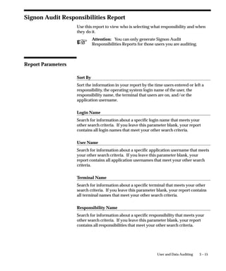 Signon Audit Concurrent Requests Report
                                Use this report to view information about who is requesting what
                                concurrent requests and from which responsibilities and forms.

                                 