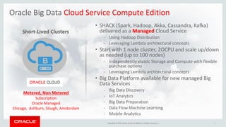 Oracle Cloud : Big Data Use Cases and Architecture | PDF