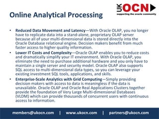 Oracle Database / Database Options | PDF