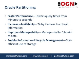 Oracle Database / Database Options | PDF