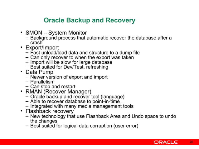 Oracle Database Overview | PPS