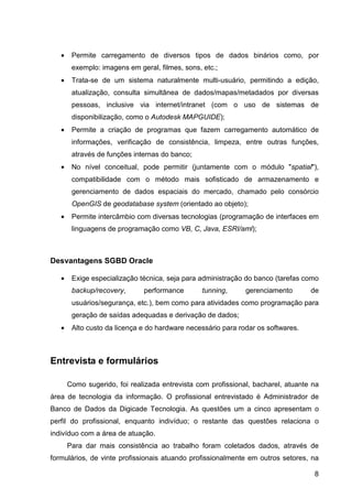 Oracle EXPLICAÇÕES EM PDF
