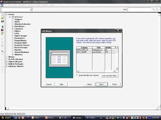 Oracle FormsReports Oracle Developer sui | PDF
