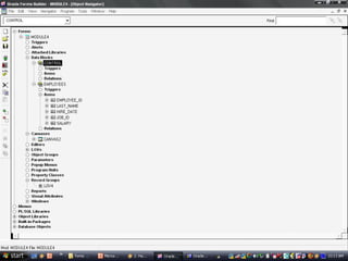 Oracle FormsReports Oracle Developer sui | PDF