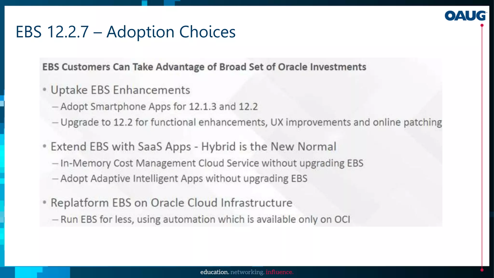 EBS 12.2.7 – Adoption Choices
 