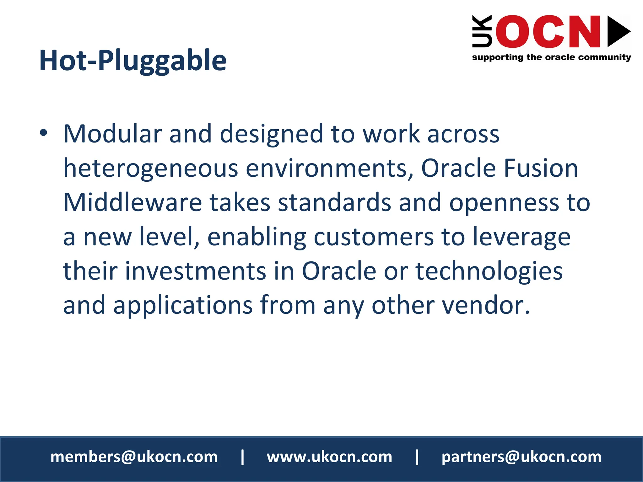Oracle Fusion Middleware / SOA