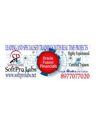 SoftPro Labs: Oracle fusion financials Training