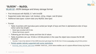 Dealing with JSON in the relational world | PDF