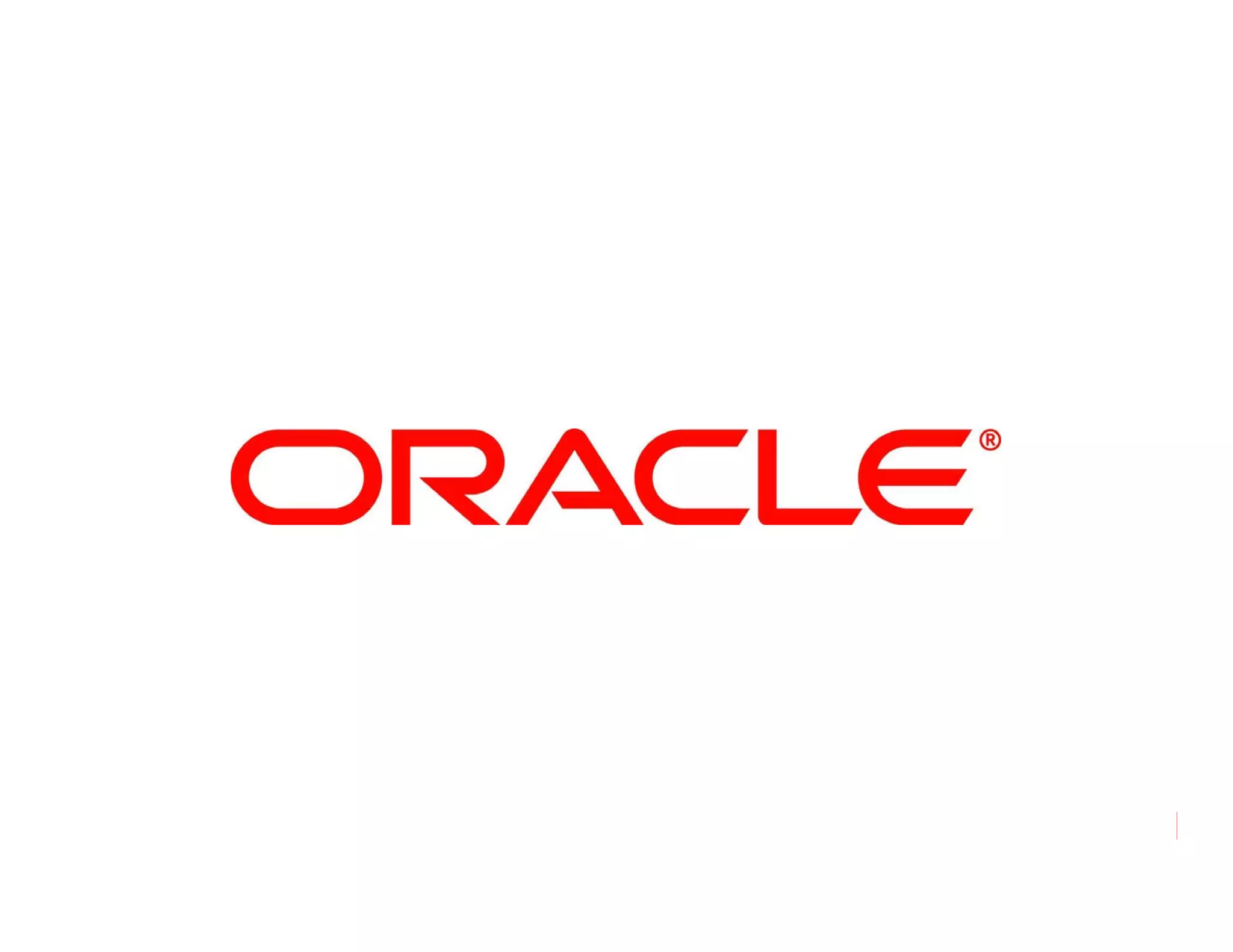 © 2009 Oracle Corporation
 