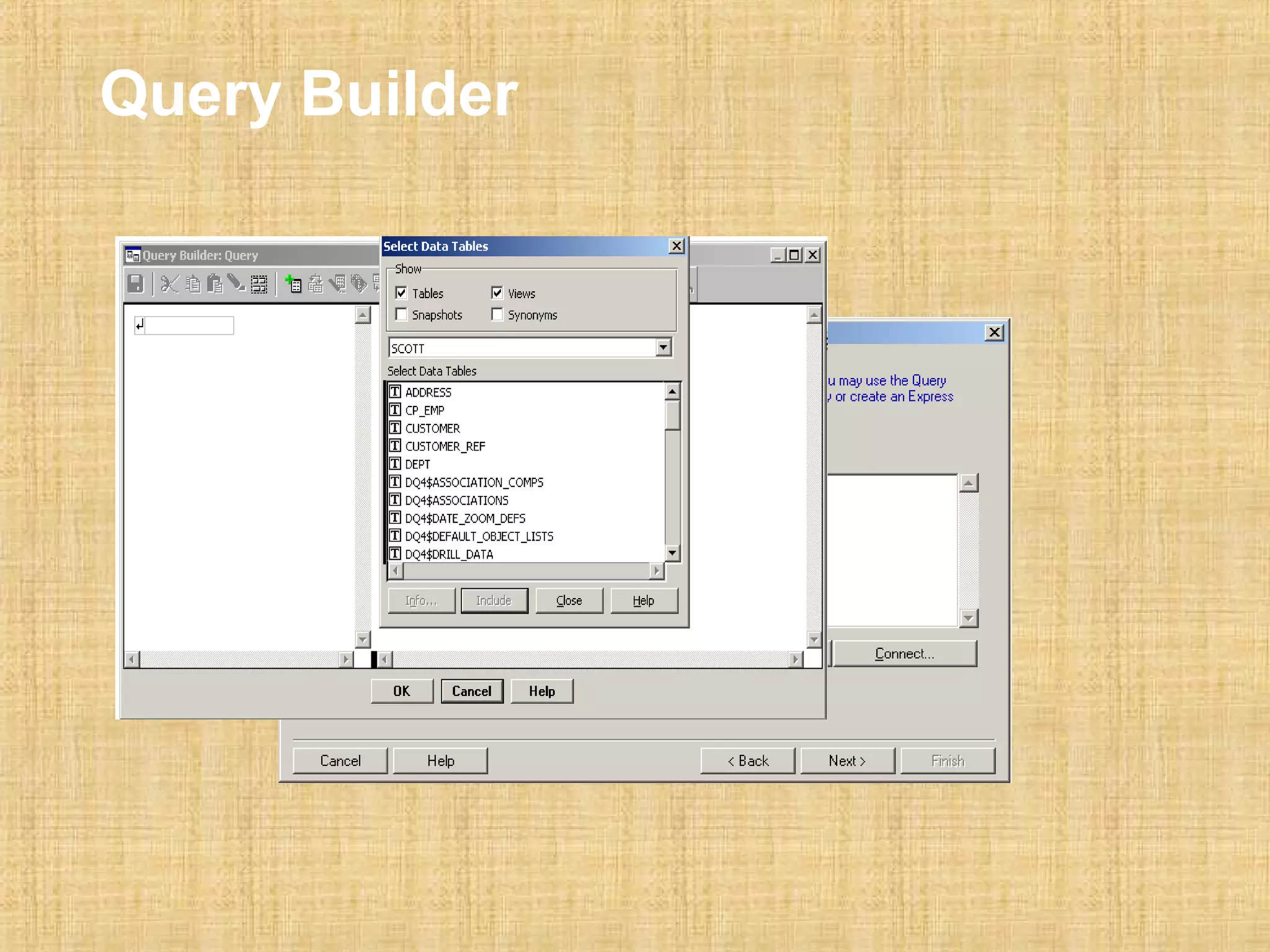 Query Builder 
 