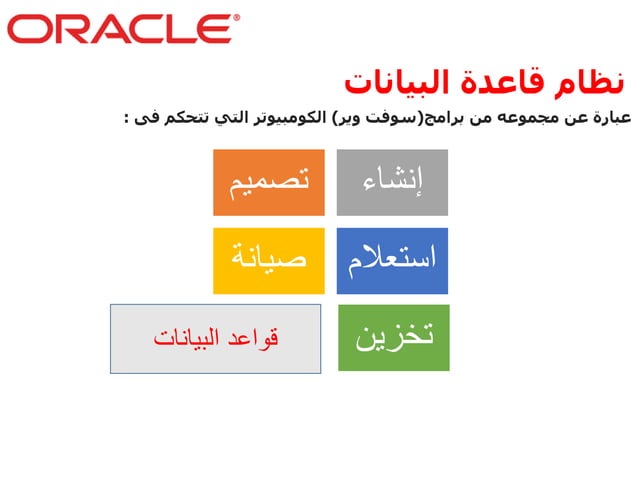 Oracle Database | PPTX