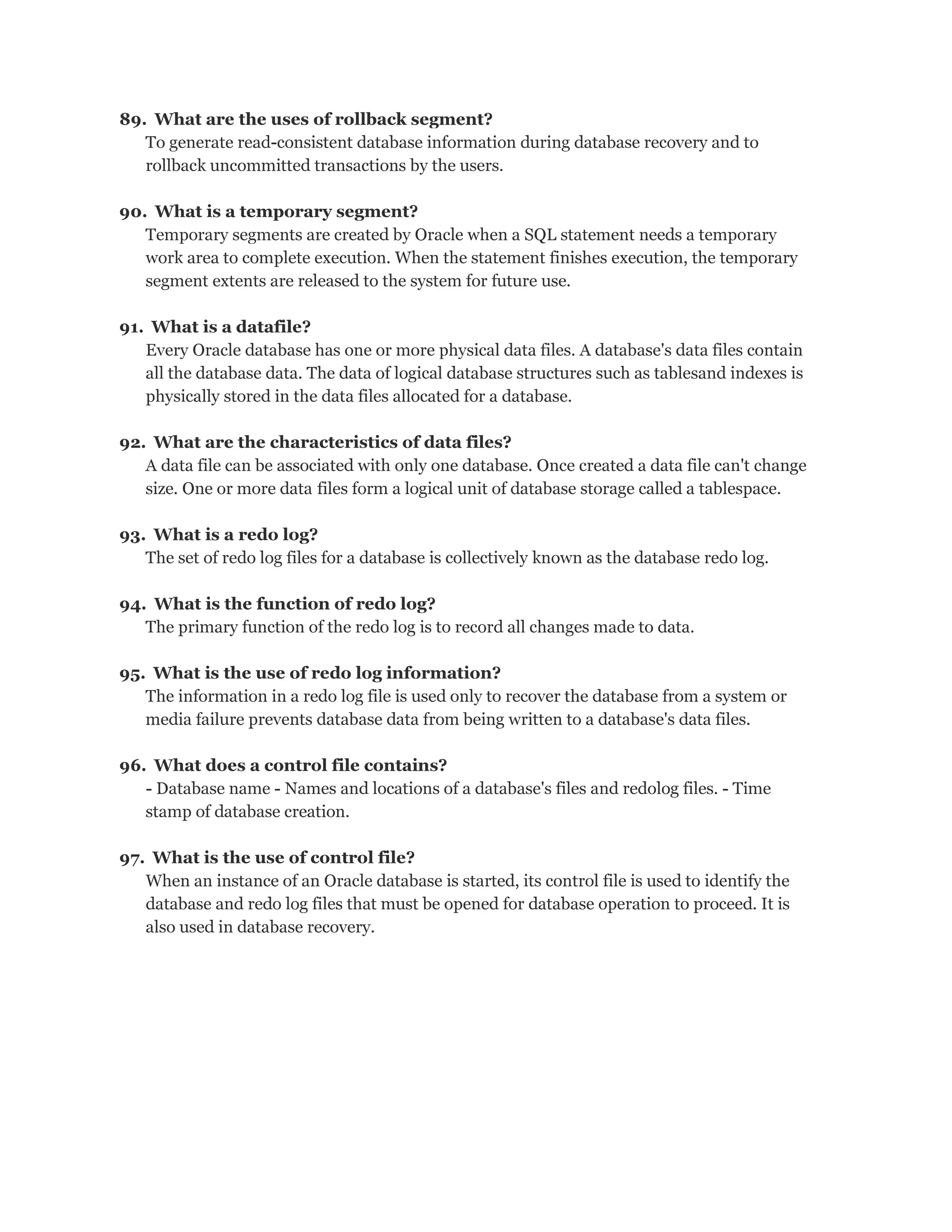 Oracle1 backup-recovery