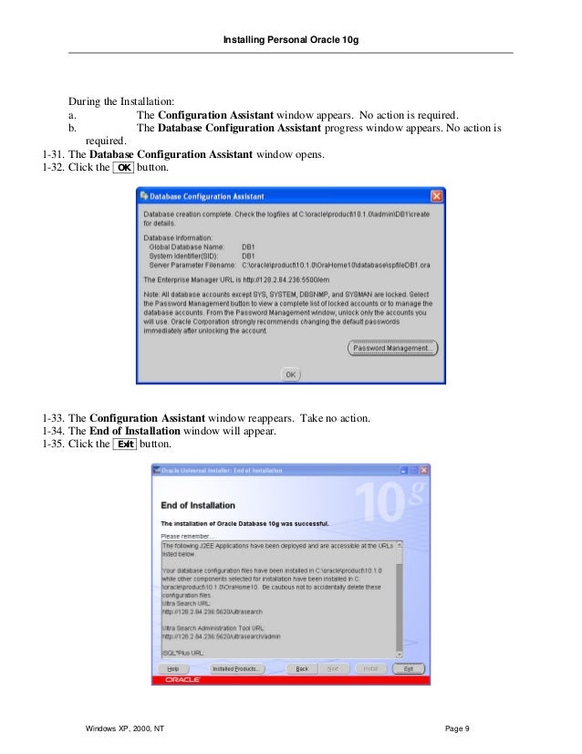 Oracle 10g end of life - caqweworkshop