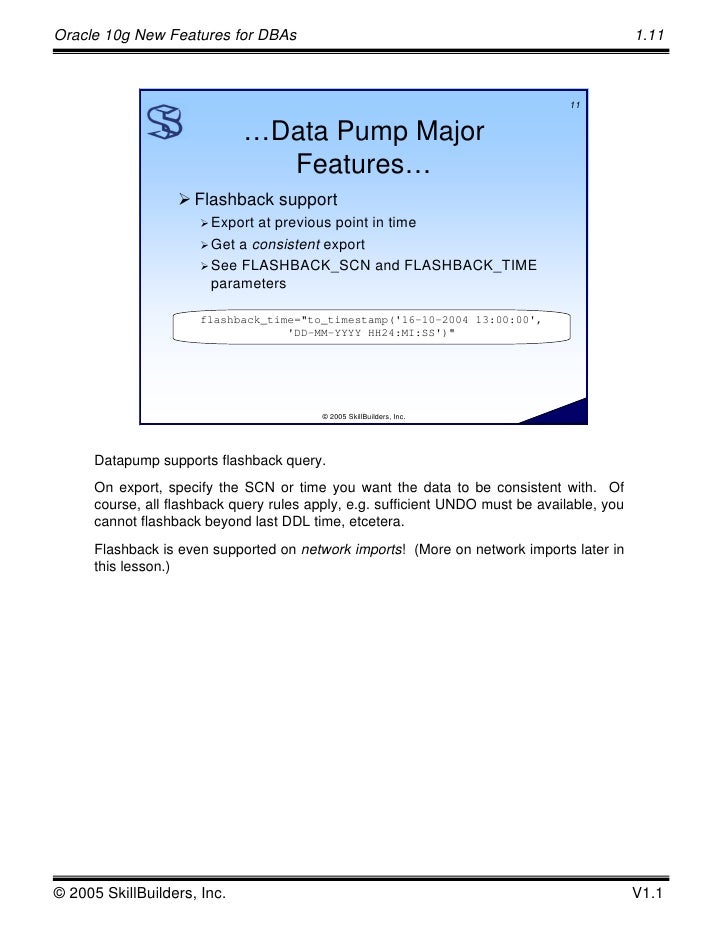 oracle 10g support