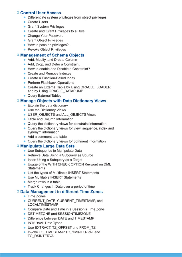 Oracle11gdevtrainingindelhincr | PDF