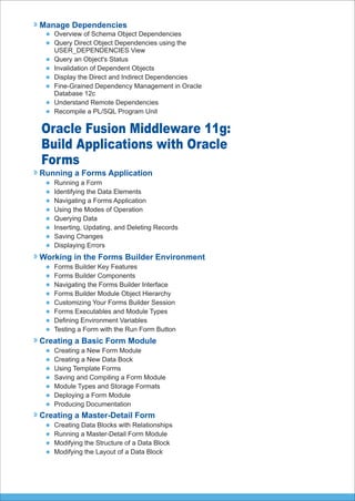 Oracle11gdevtrainingindelhincr | PDF
