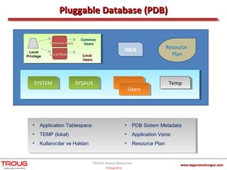 Oracle12c Pluggable Database Hands On - TROUG 2014 | PPT
