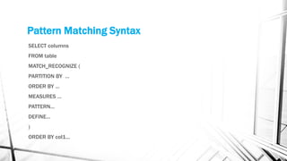 Oracle 12c New Features for Developers | PDF