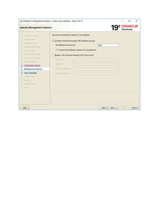 Oracle Database 19c (19.3) Installation on Windows (Step-by-Step) | DOCX