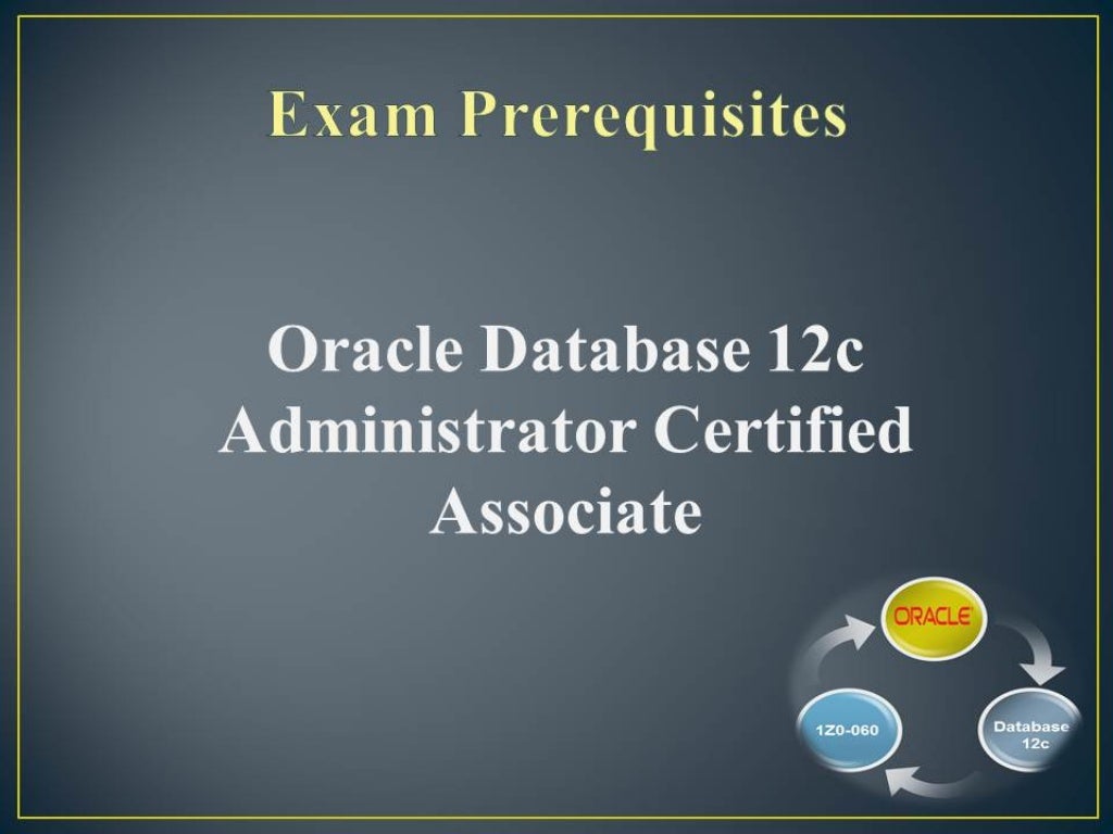 Clear 1Z0-060 Exam