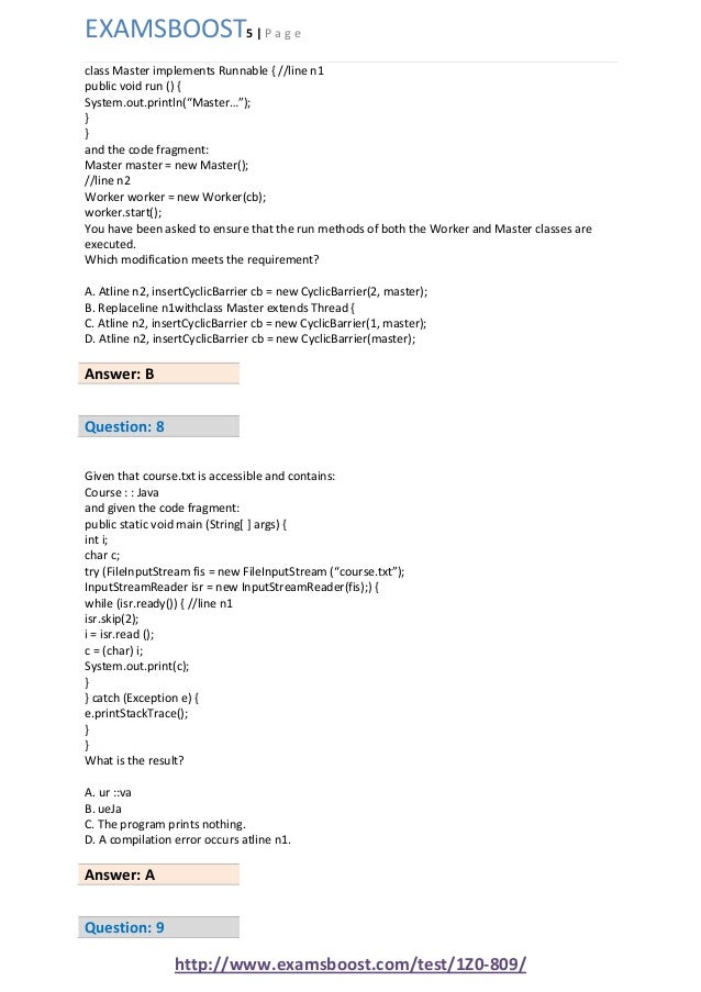 1z1-809 Fragen&Antworten