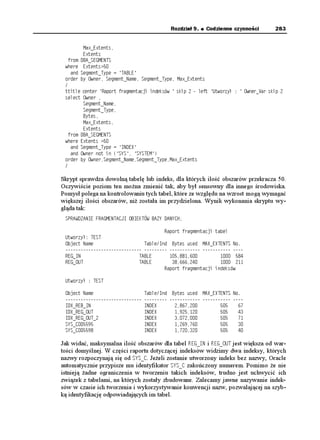 276        Część II     Zarządzanie bazą danych


             
             
             
             
             
             
             
             
             
             
             
             
             
             
             
                               
