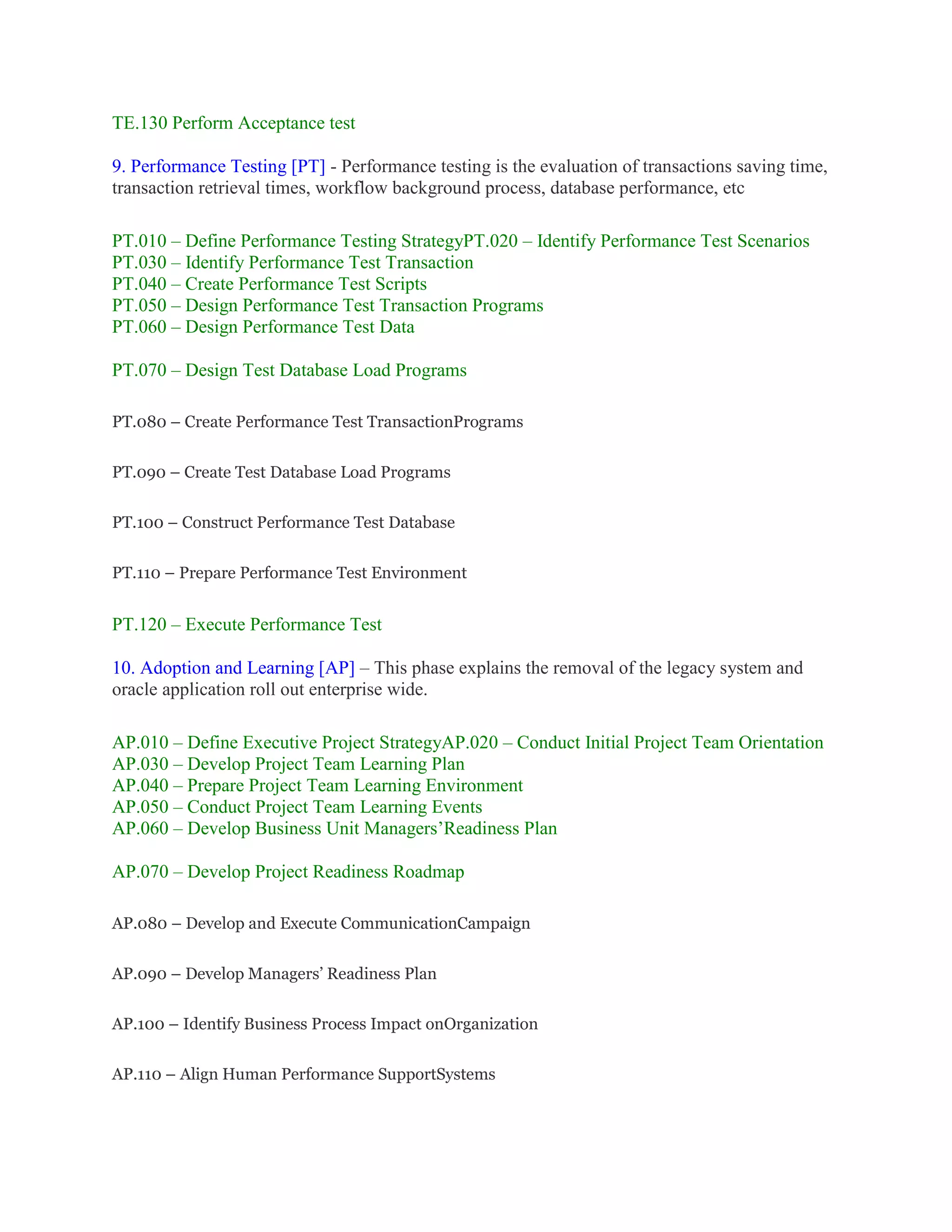 Oracle a.i.m. methodology