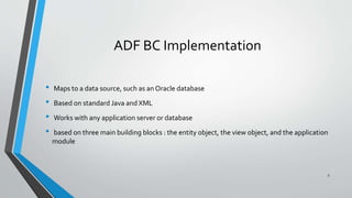 Oracle adf | PPTX