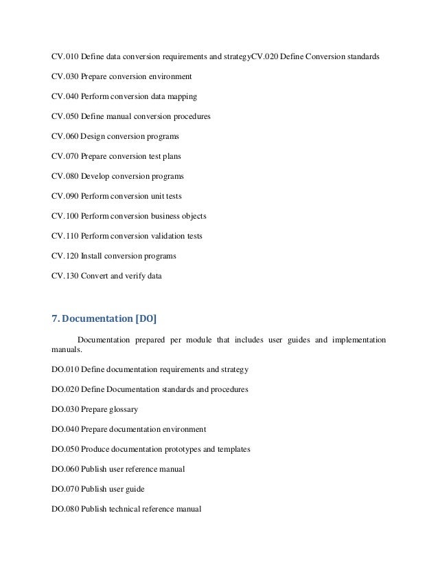 Cv.010 define data conversion requirements and strategy