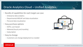 Oracle analytics cloud overview feb 2017 | PDF