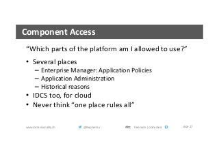 Oracle Analytics Security Everything you always wanted to know | PDF