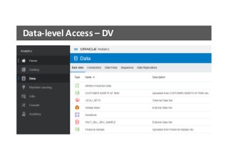 Oracle Analytics Security Everything you always wanted to know | PDF