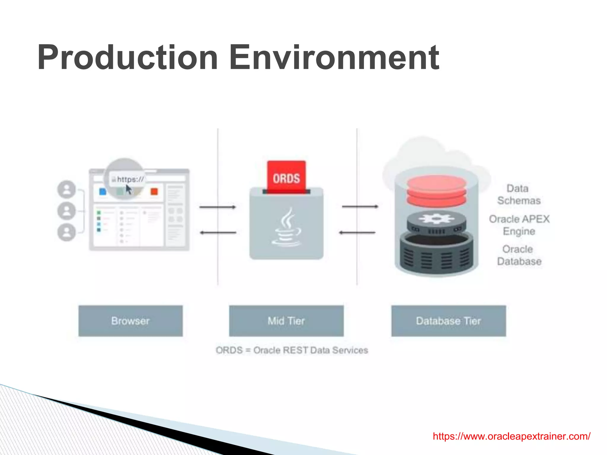 Production Environment
https://www.oracleapextrainer.com/
 