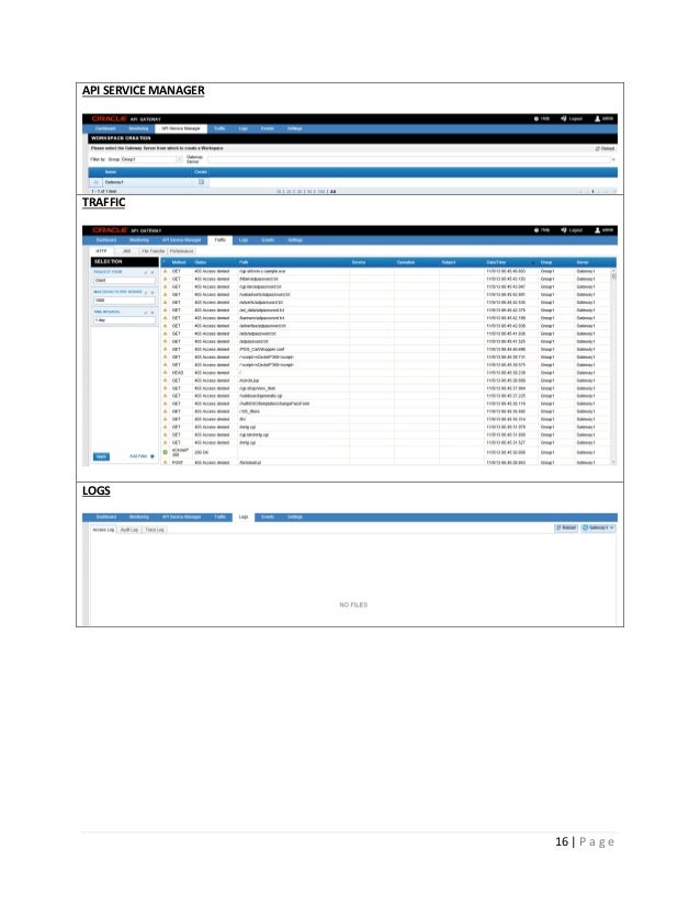 Oracle API Gateway Installation